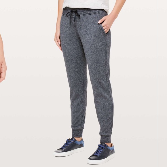 Lululemon Warm Down Joggers Heather Navy 6 - Picture 1 of 9